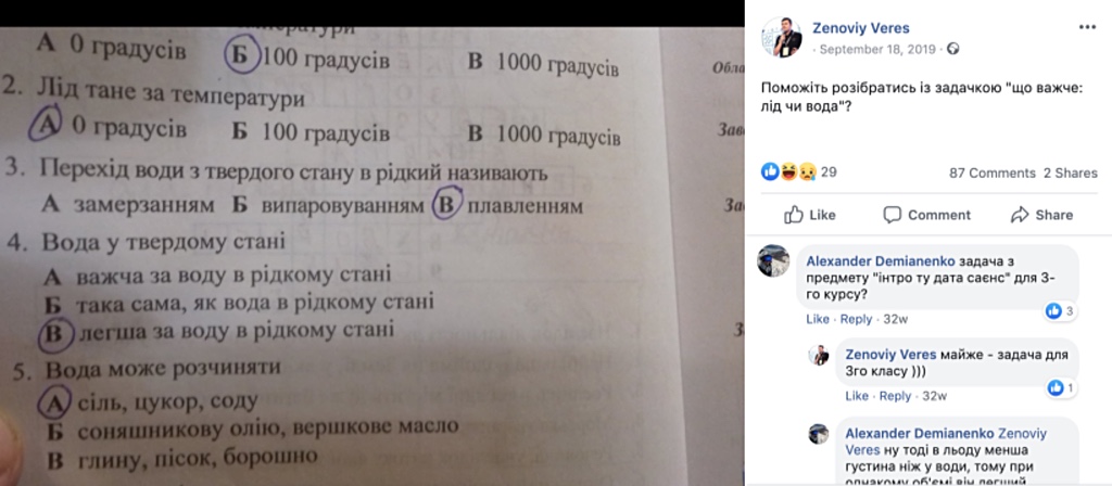 Закон Архимеда-Вереса