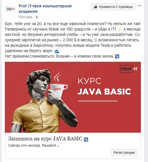 Профит академия обещает за 4 месяца сделать программистом любого "бро".